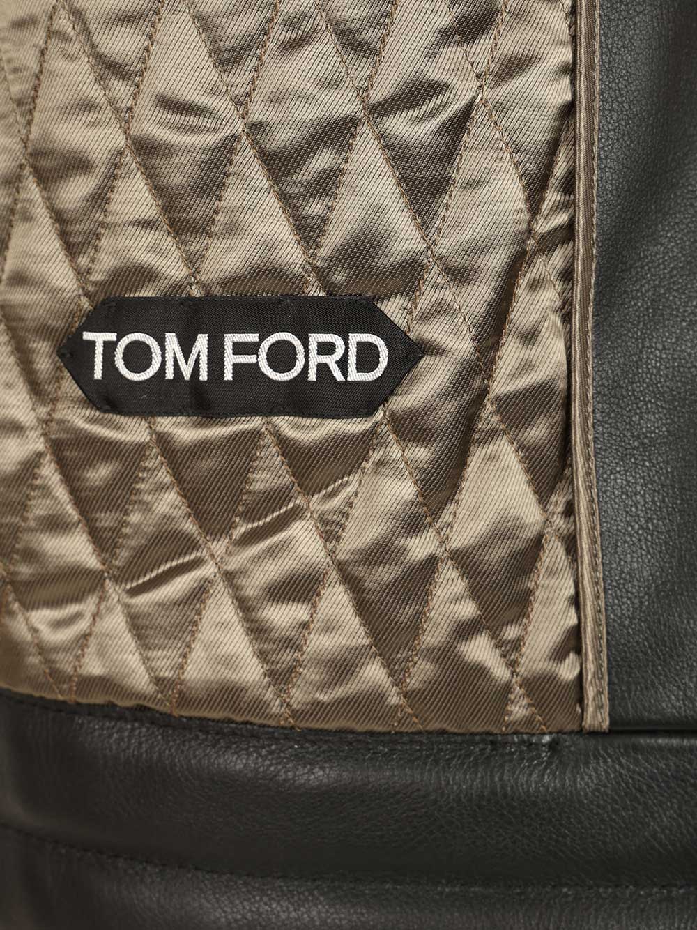 Biker in full grain leather LXI012LMG030LB999 (TOM FORD / レザー&ファージャケット・コート ) | TOM FORD (トムフォード)(5)