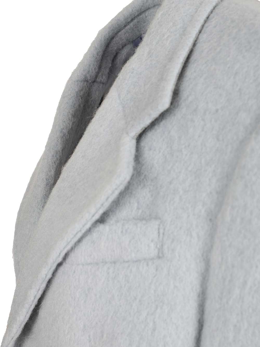 Wool and alpaca blend blazer UDJA5D123B1GREYISH (Dunst / ブレザー・ジャケット ) | Dunst (ダンスト)(3)