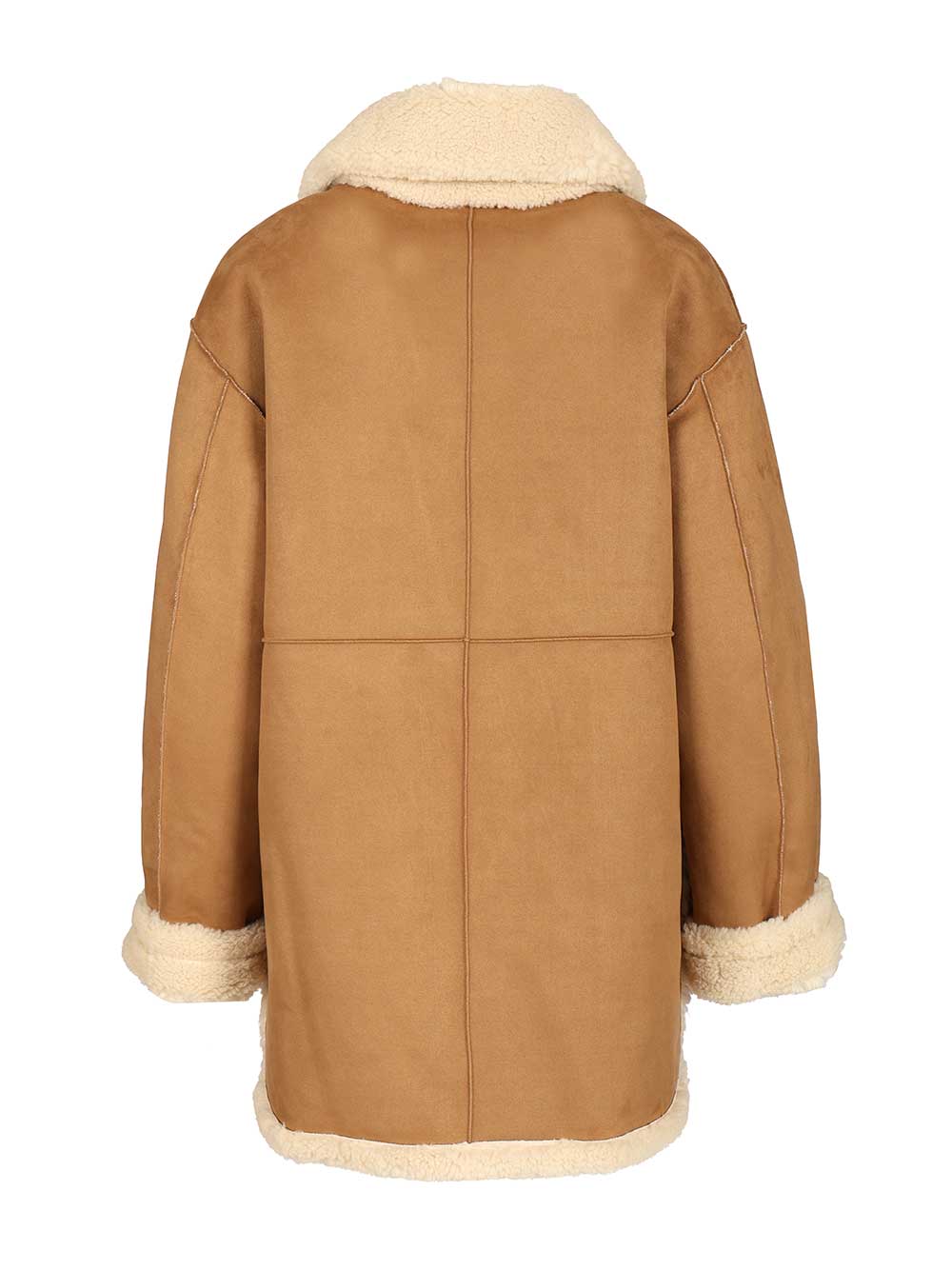 Unisex reversible shearling jacket UDJU5D121CMCAMEL (Dunst / コート ) | Dunst (ダンスト)(1)