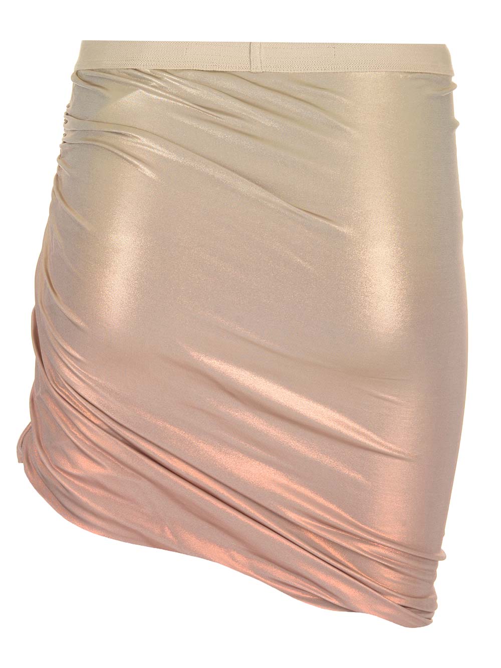 Metallic stretch viscose miniskirt LI01D6302 (Rick Owens / スカート ) | Rick Owens (リック オウエンス)(3)
