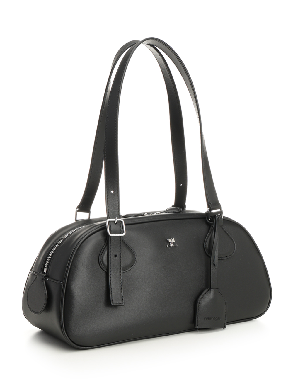 Medium "Friday" leather bag 325GSA191CR00659999 (Courrèges / ハンドバッグ・ショルダーバッグ ) | Courrèges (クレージュ)(1)