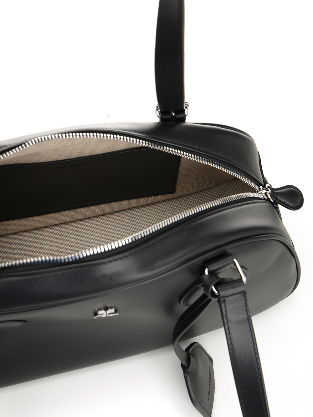 Medium "Friday" leather bag 325GSA191CR00659999 (Courrèges / ハンドバッグ・ショルダーバッグ ) | Courrèges (クレージュ)(3)