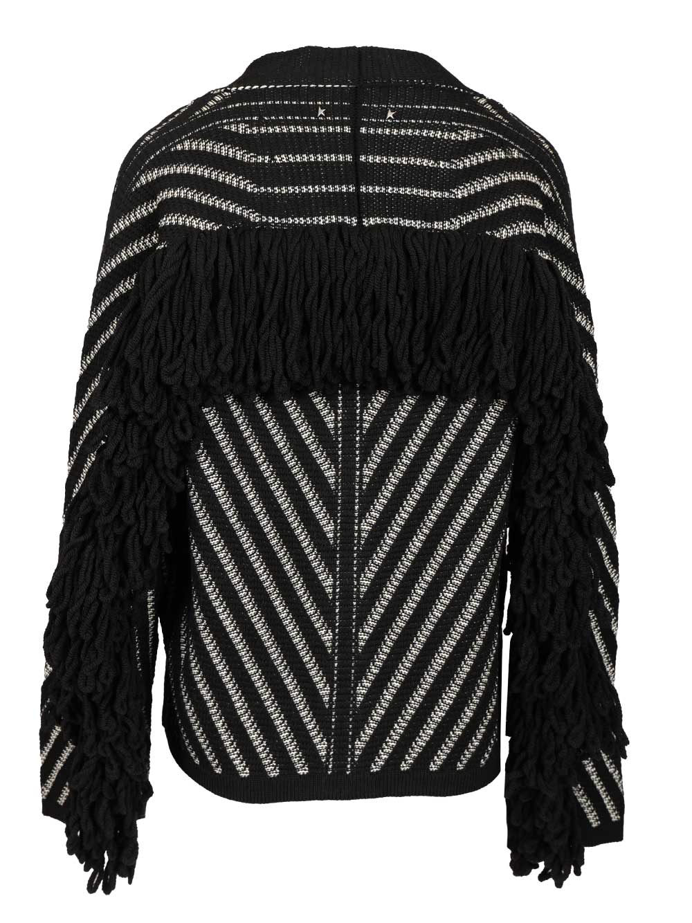 Cardigan with fringes GWP02384P00210780203 (Golden Goose / ニット・セーター・カーディガン ) | Golden Goose (ゴールデングース)(1)