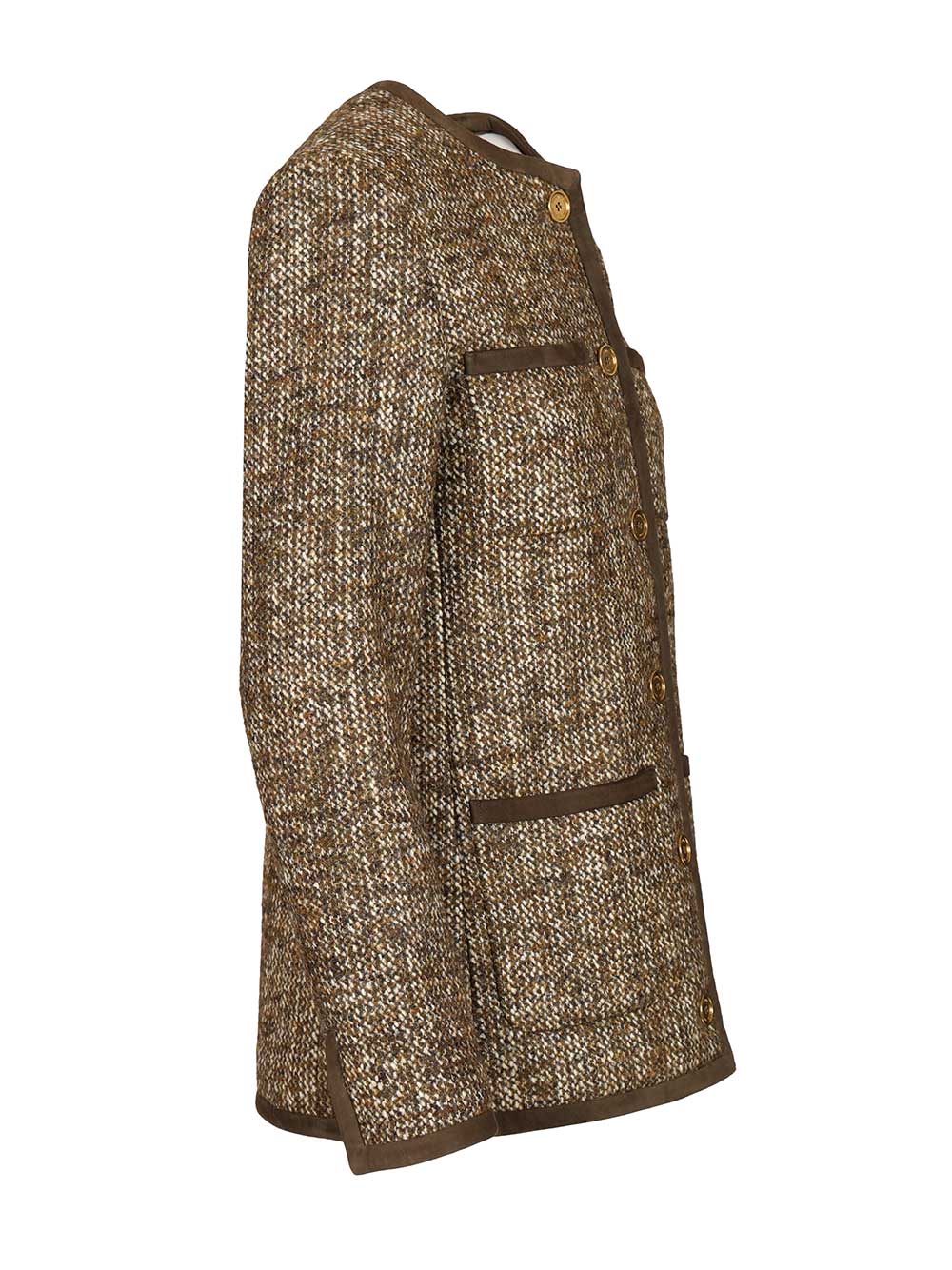 Long boxy tweed blazer GWP02336P00209390108 (Golden Goose / ブレザー・ジャケット ) | Golden Goose (ゴールデングース)(2)