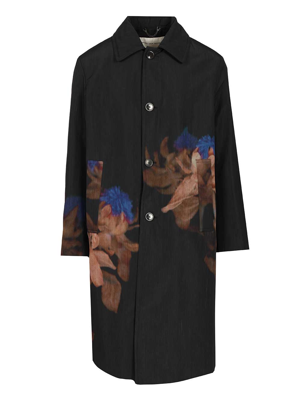 Printed wool-blend coat 2520202432068900 (Dries Van Noten / コート ) | Dries Van Noten (ドリスヴァンノッテン)