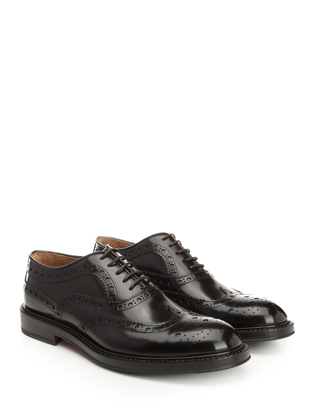 Duilio shoe in brushed leather 2543WEMBLEYMARRONE (Corvari / レースアップ ) | Corvari (コルバリ)(1)
