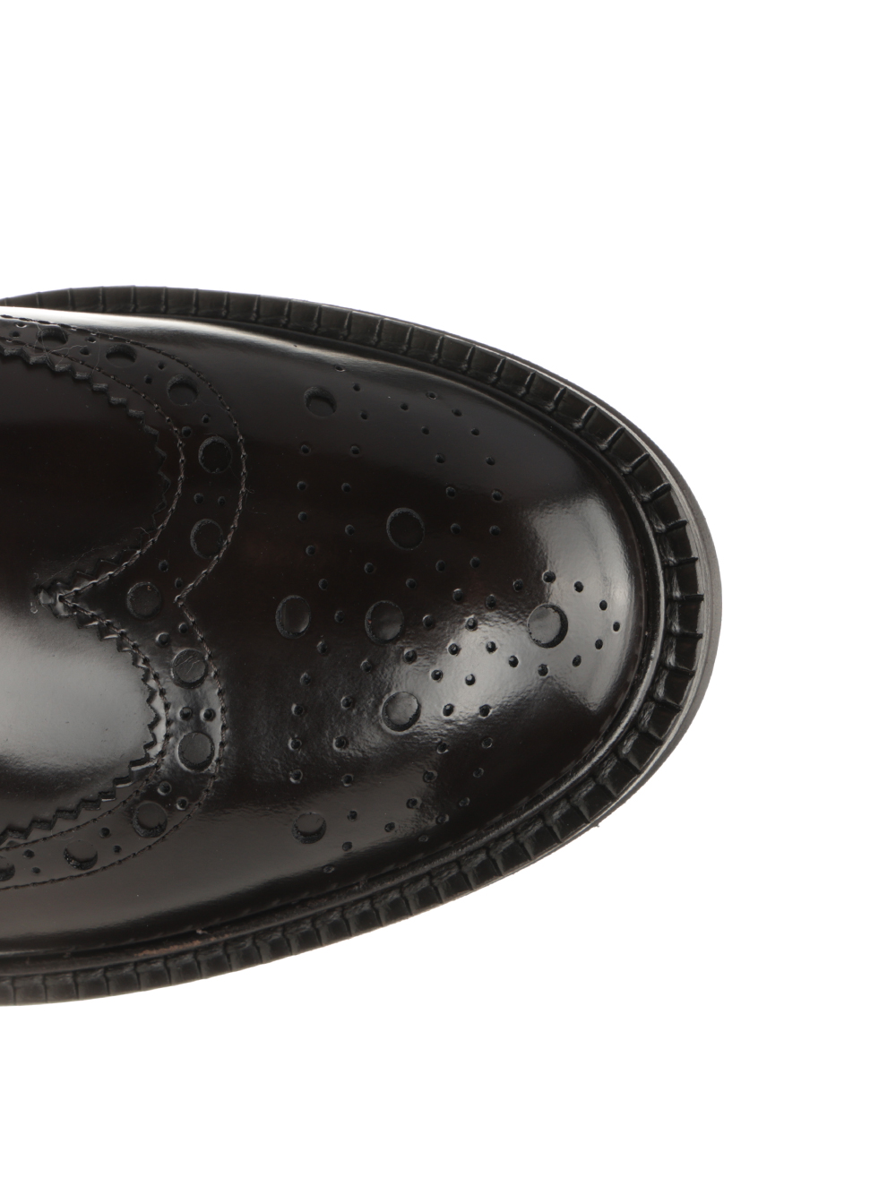 Duilio shoe in brushed leather 2543WEMBLEYMARRONE (Corvari / レースアップ ) | Corvari (コルバリ)(3)