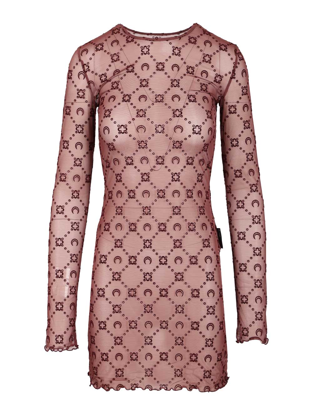 Moonogram Mini Crewneck Dress WDR267ACJER0005CJER0005PU70 (MARINE SERRE / ワンピース・ドレス・オールインワン ) | MARINE SERRE (マリーン セル)