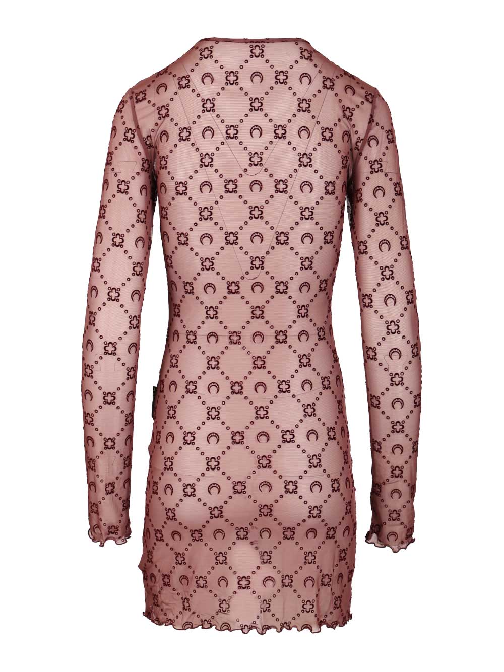 Moonogram Mini Crewneck Dress WDR267ACJER0005CJER0005PU70 (MARINE SERRE / ワンピース・ドレス・オールインワン ) | MARINE SERRE (マリーン セル)(1)