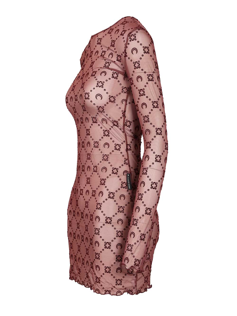 Moonogram Mini Crewneck Dress WDR267ACJER0005CJER0005PU70 (MARINE SERRE / ワンピース・ドレス・オールインワン ) | MARINE SERRE (マリーン セル)(2)