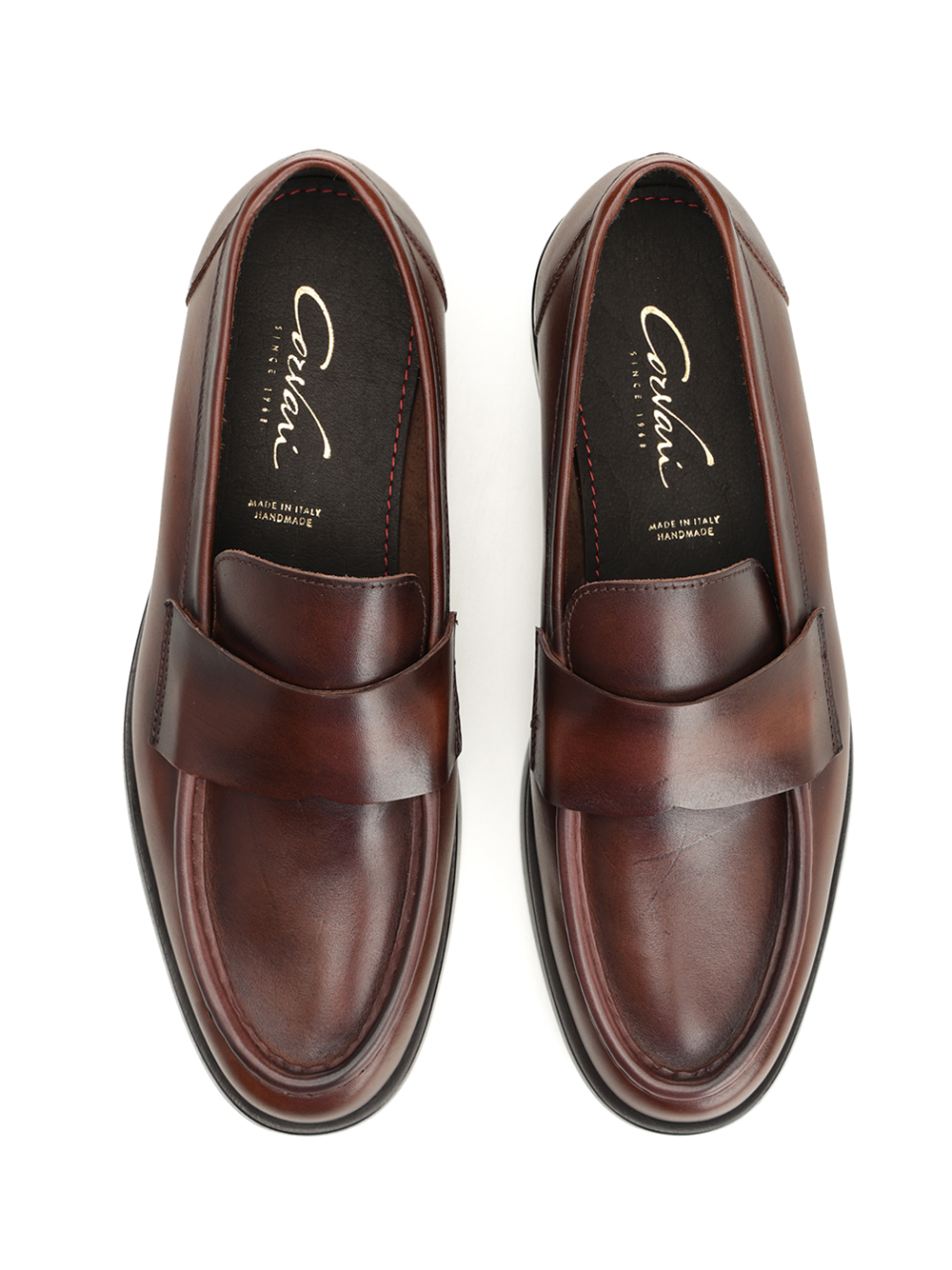 Brown mocassin 1866CLUBBINTABACCO (Corvari / ローファー ) | Corvari (コルバリ)(5)