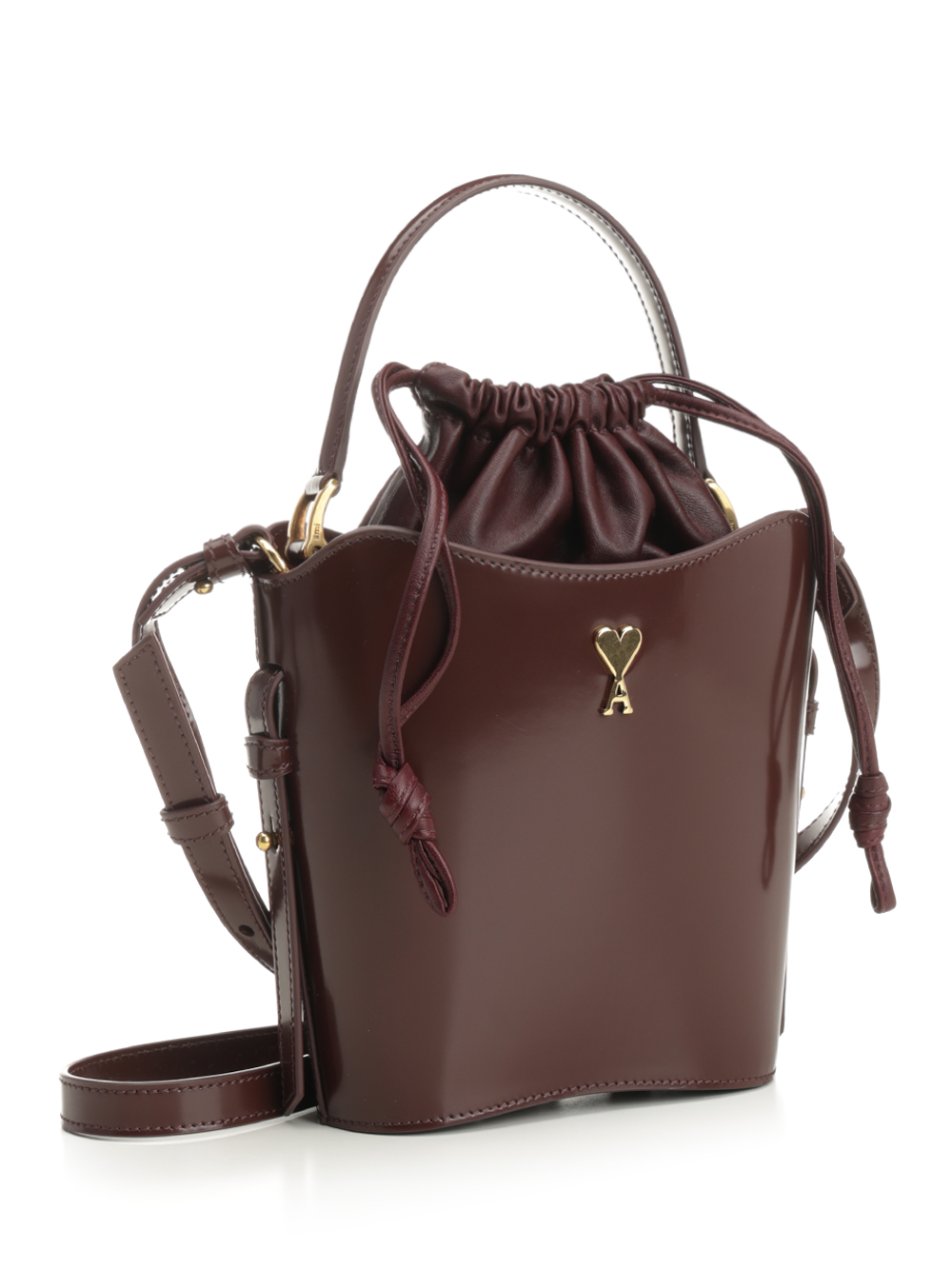 "Paris Paris" Mini Bucket Bag H25ULL012AL0139692H25 (AMI Paris / ハンドバッグ・ショルダーバッグ ) | AMI Paris (アミパリス)(1)