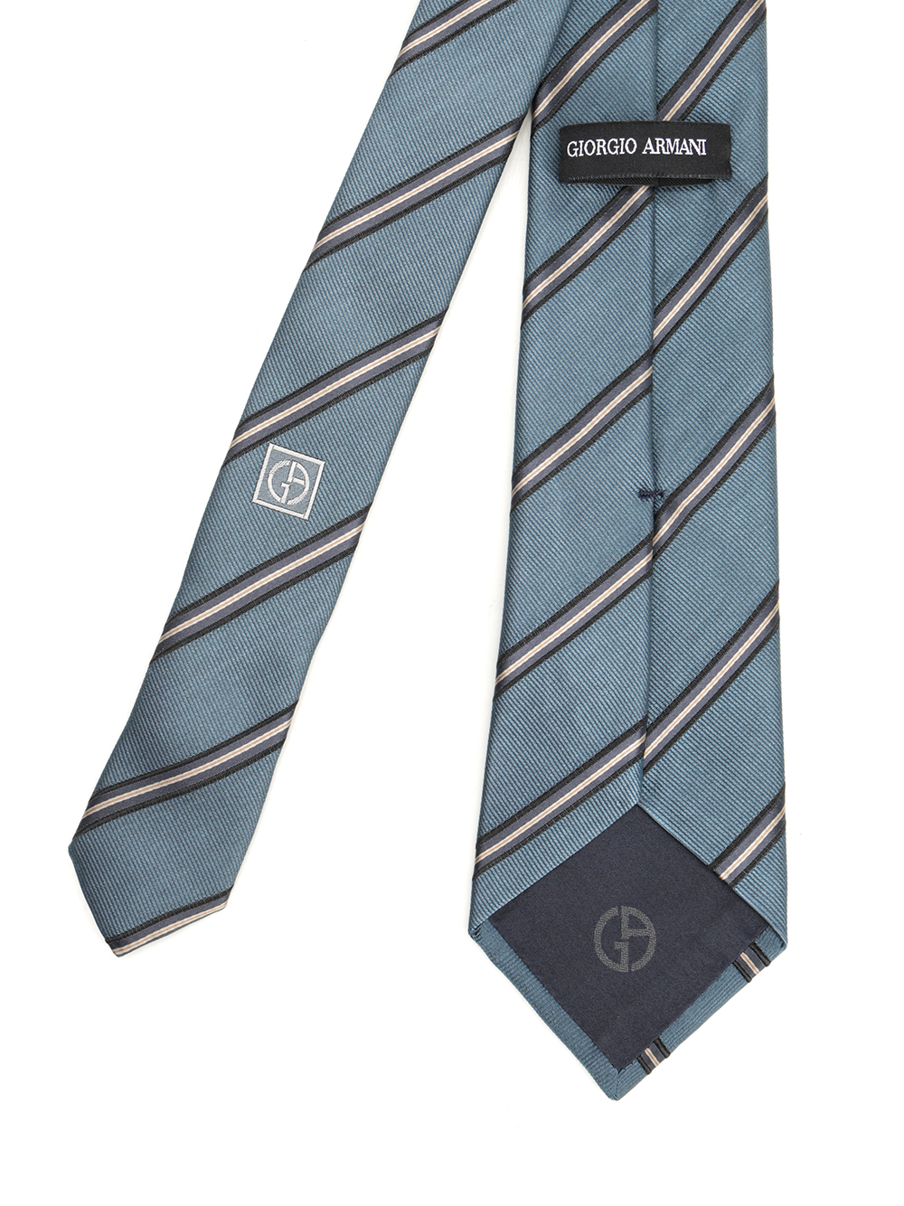 silk and cotton tie GM000800TE16570FB201 (GIORGIO ARMANI / ネクタイ ) | GIORGIO ARMANI (ジョルジオ アルマーニ)(1)