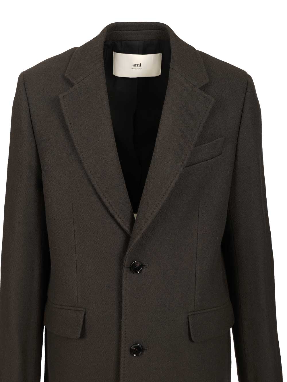 wool coat H25HCO010WV0078020H25 (AMI Paris / コート ) | AMI Paris (アミパリス)(3)