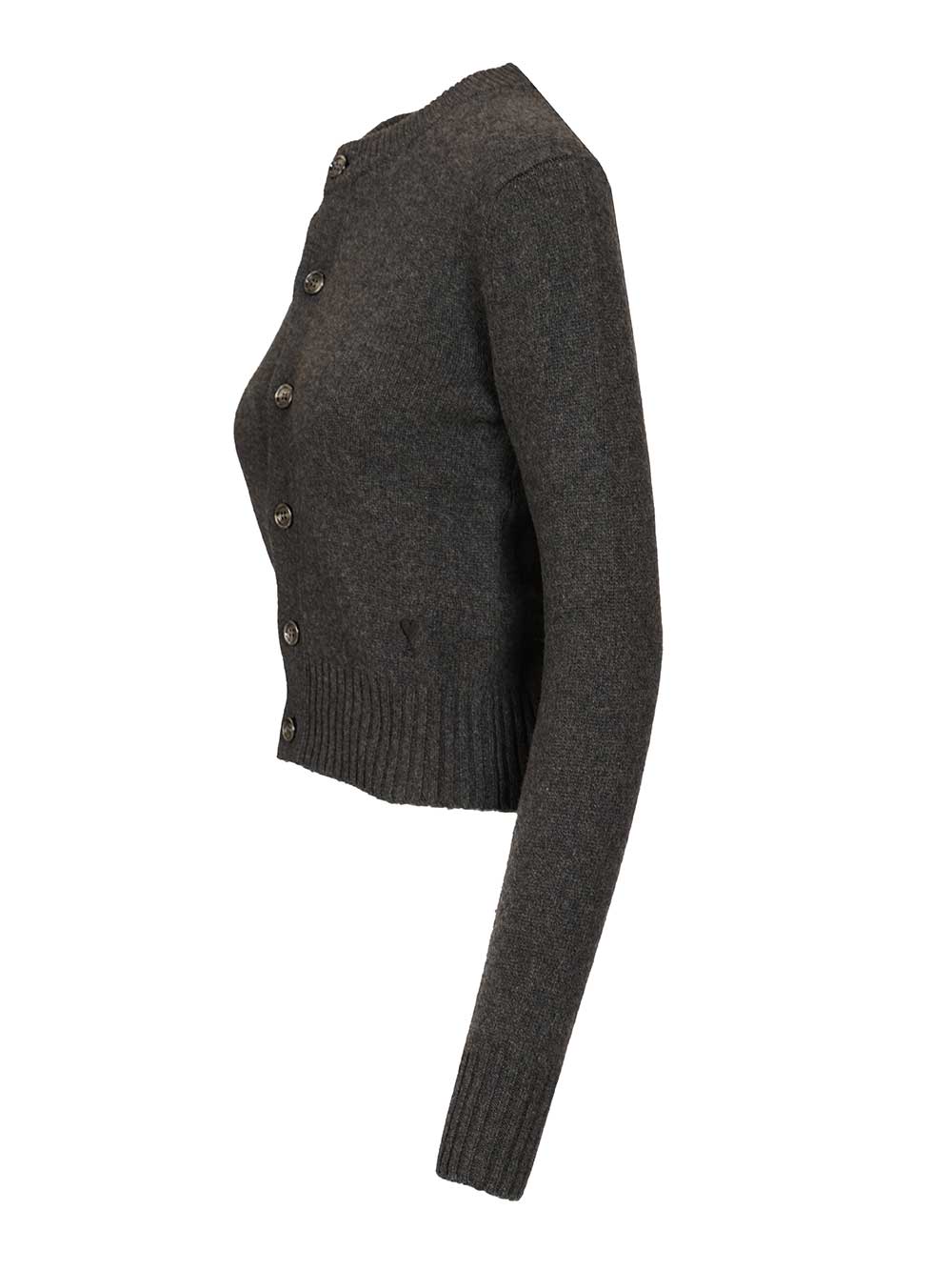 Wool and cashmere cardigan H25FKC364005020H25 (AMI Paris / ニット・セーター・カーディガン ) | AMI Paris (アミパリス)(2)