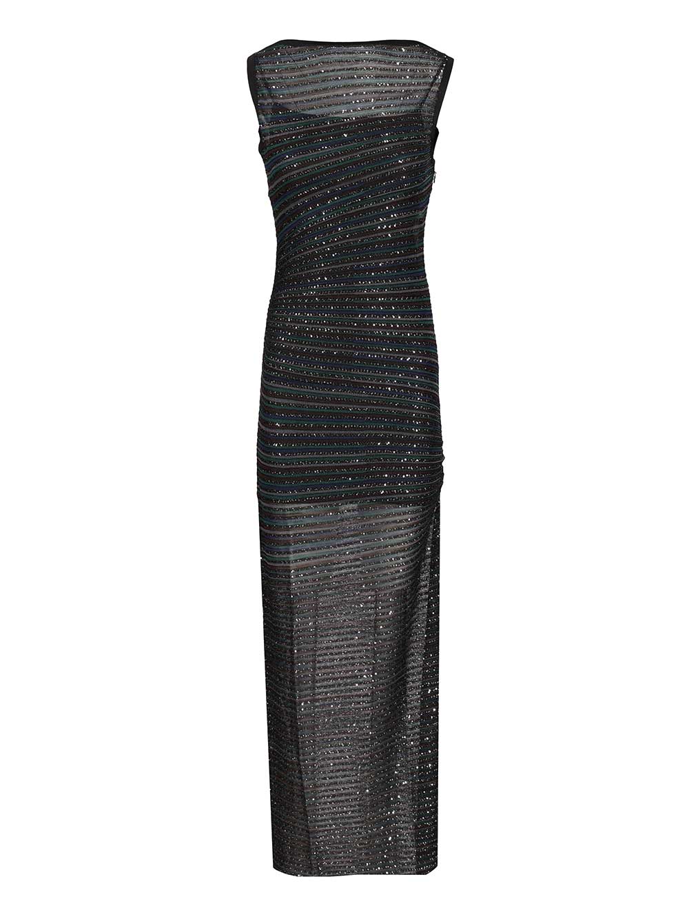 Long dress with boat neckline DS25WG12BK01CLSM9T6 (MISSONI / ワンピース・ドレス・オールインワン ) | MISSONI (ミッソー二)