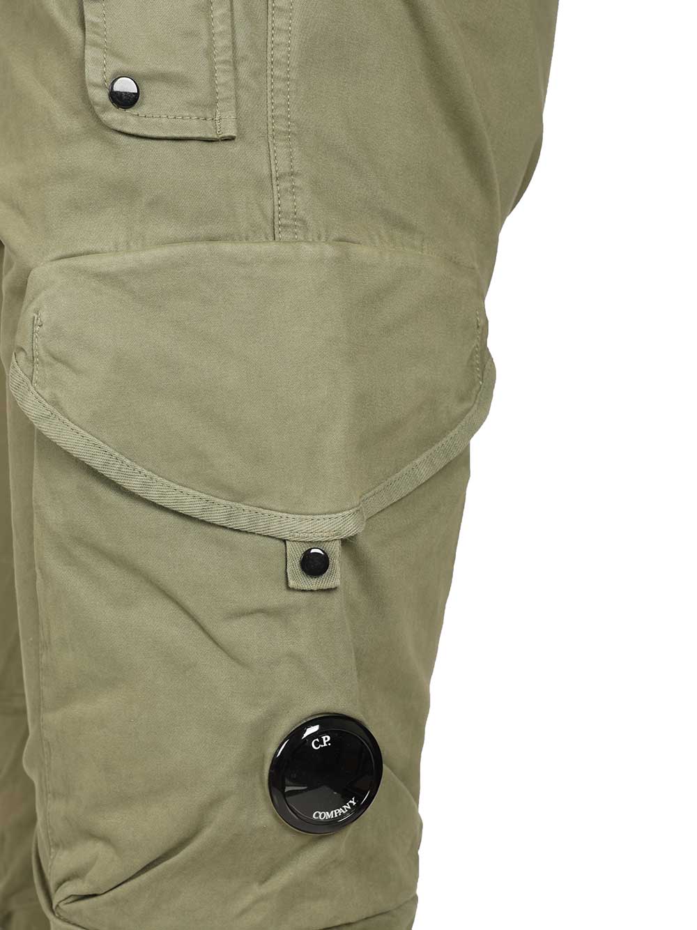 Cargo trousers made of stretch cotton satin 19CMPA730A005529G612 (C.P. Company / パンツ ) | C.P. Company (シーピーカンパニー)(3)