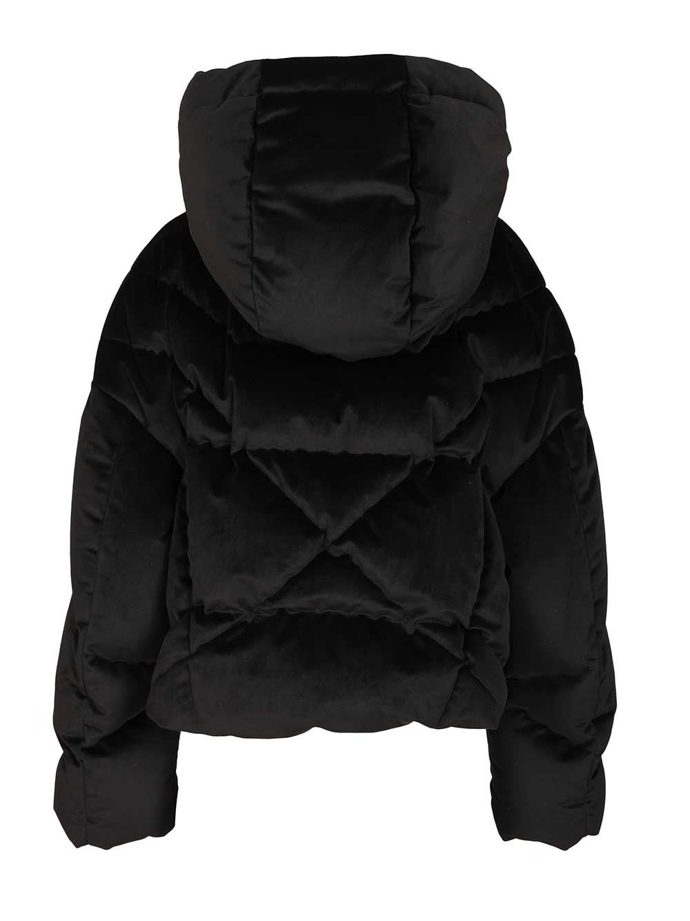 "Iconic Milano" Crop Down Jacket KWF25R0604VT0001BLK001 (KHRISJOY / ダウンジャケット・コート ) | KHRISJOY (クリスジョイ)(1)