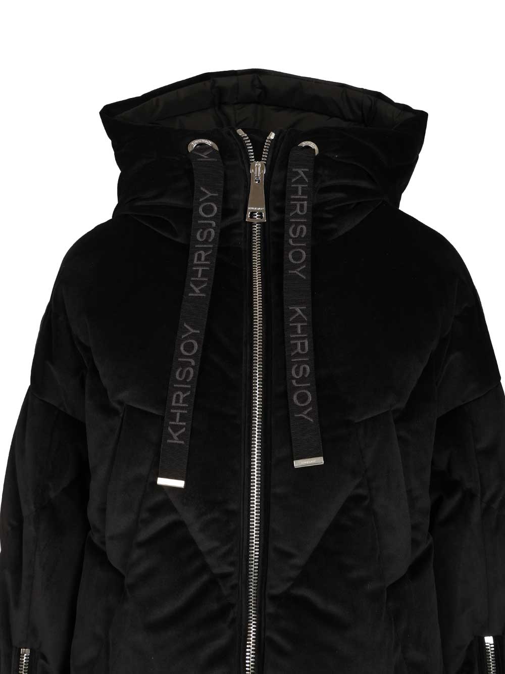 "Iconic Milano" Crop Down Jacket KWF25R0604VT0001BLK001 (KHRISJOY / ダウンジャケット・コート ) | KHRISJOY (クリスジョイ)(3)