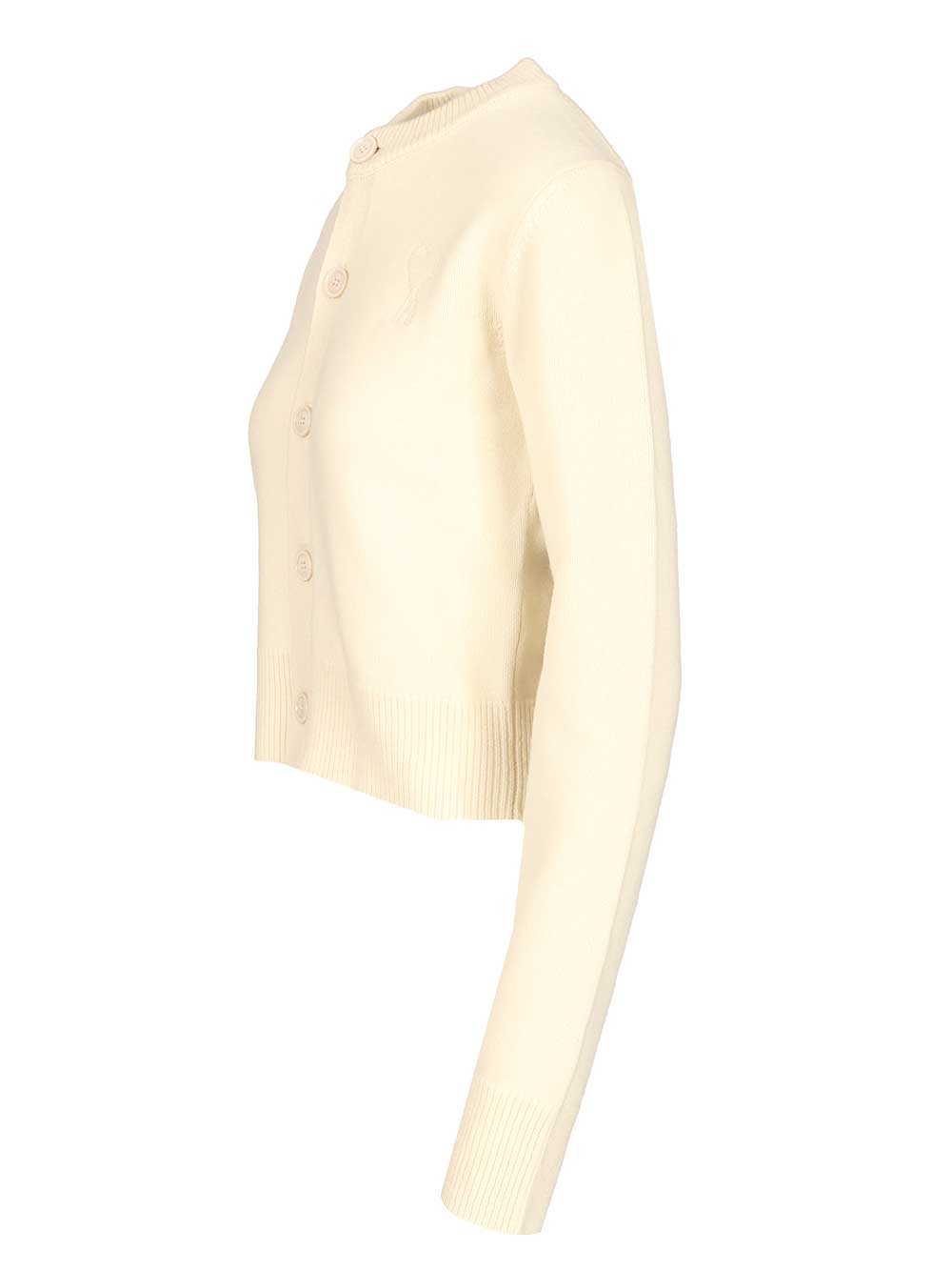 Crew neck cardigan E25FKC171KN0071185E25 (AMI Paris / ニット・セーター・カーディガン ) | AMI Paris (アミパリス)(2)