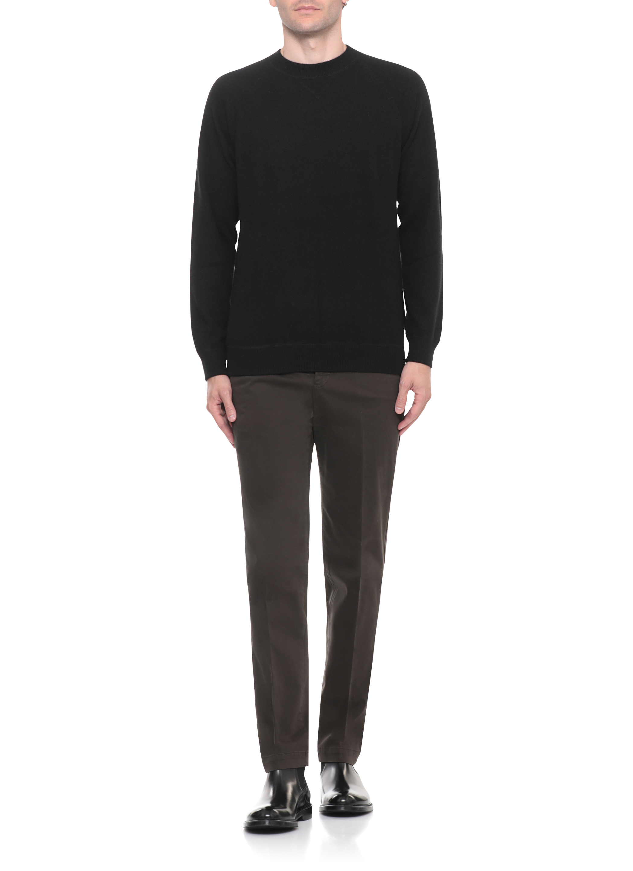 Doucal's Boots Black DU1384SIEWUF007NN00HORSENEROFDONERO (DOUCAL'S / ブーツ ) | DOUCAL'S (デュカルス)(1)