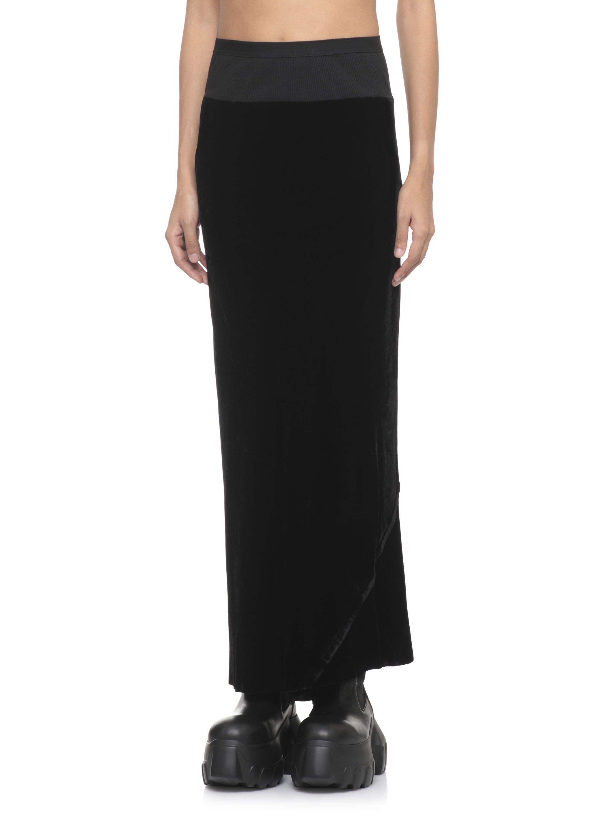 Rick Owens Skirts Black RP02E4334V09 (Rick Owens / スカート ) | Rick Owens (リック オウエンス)(1)