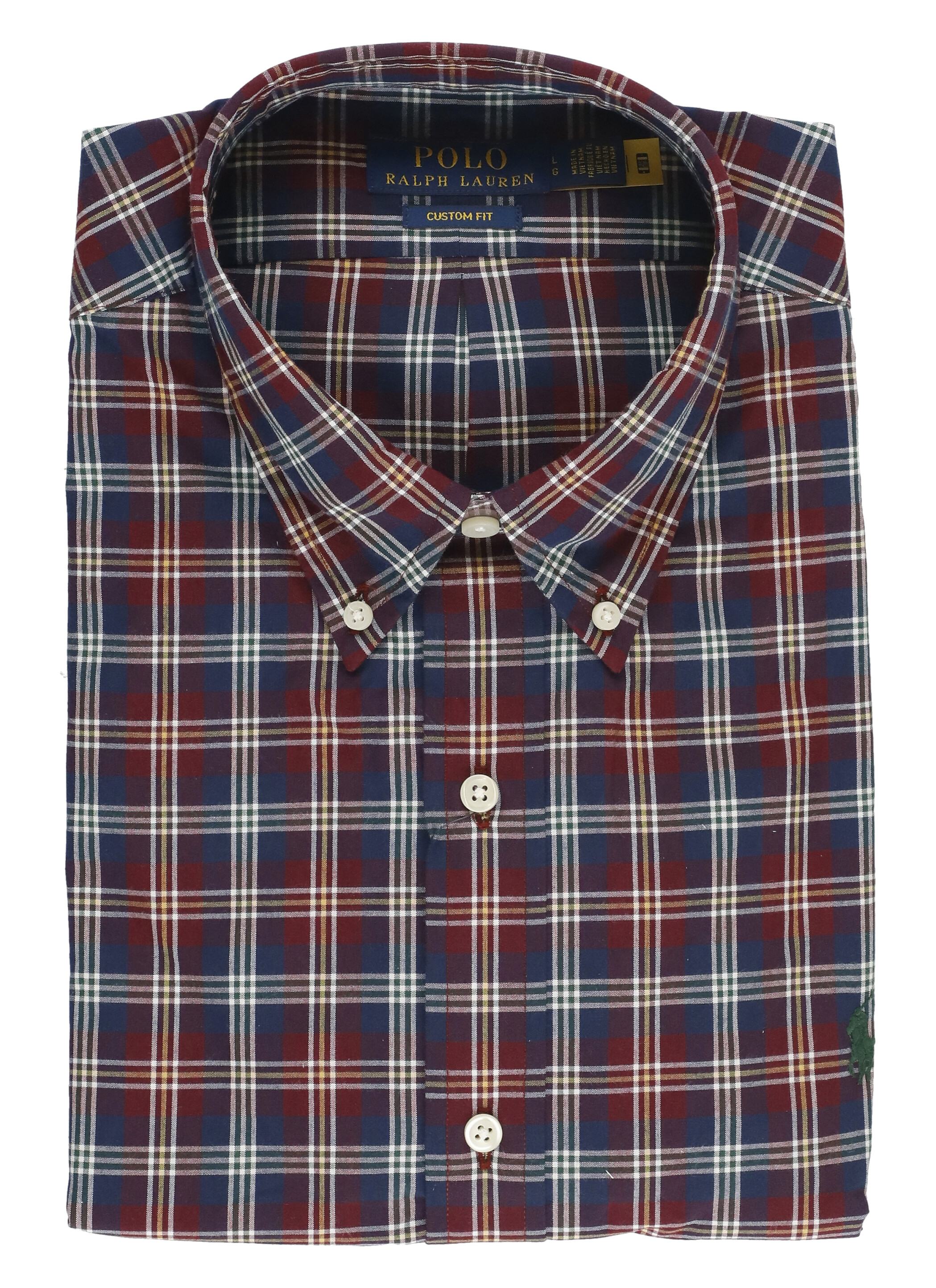 Ralph Lauren Shirts Bordeaux 710P06020003 (RALPH LAUREN / シャツ・ブラウス ) | RALPH LAUREN (ラルフ ローレン)
