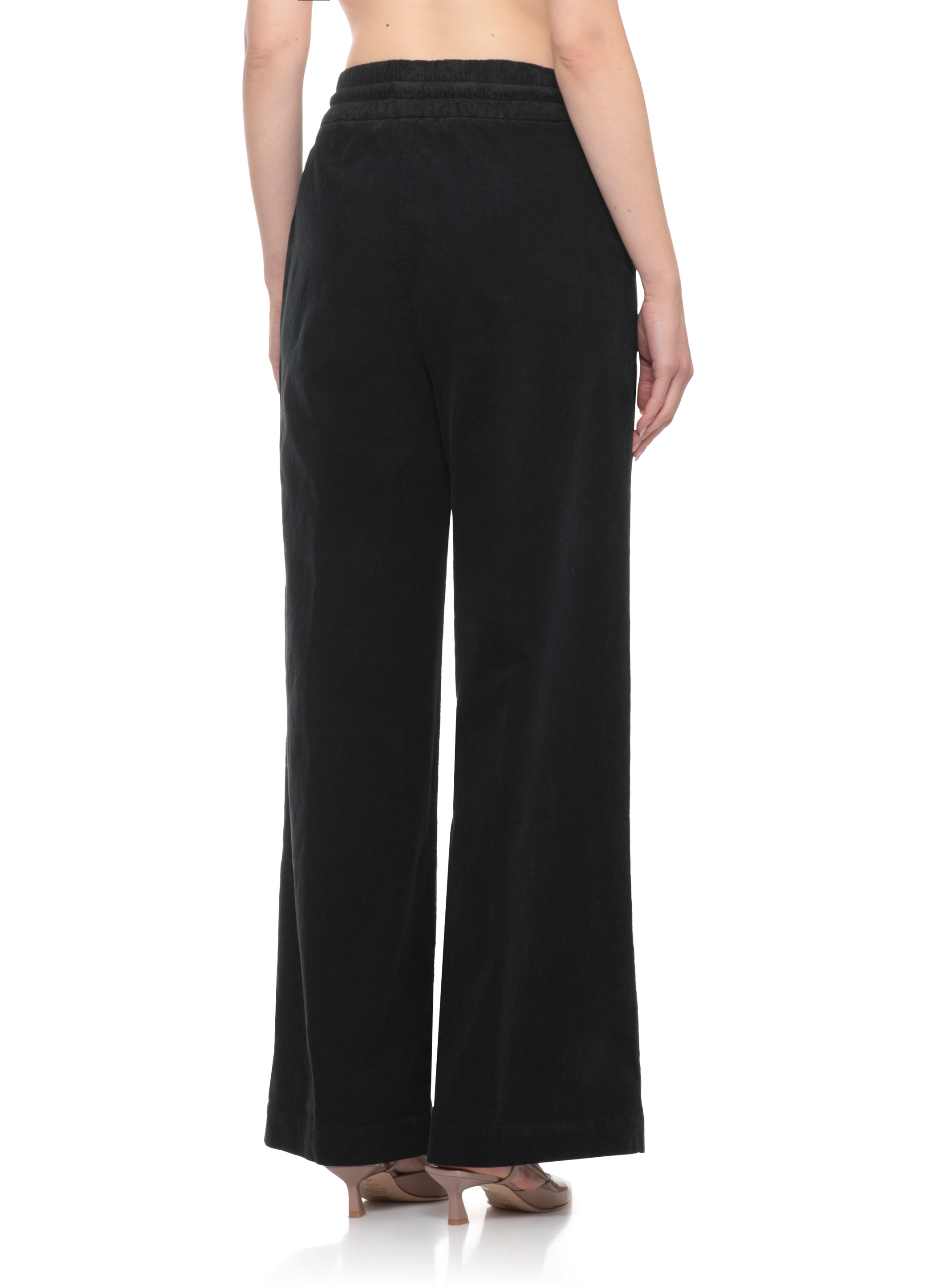Panicale Trousers Black D370062PA37D600990 (PANICALE / パンツ ) | PANICALE (パニカーレ)(2)