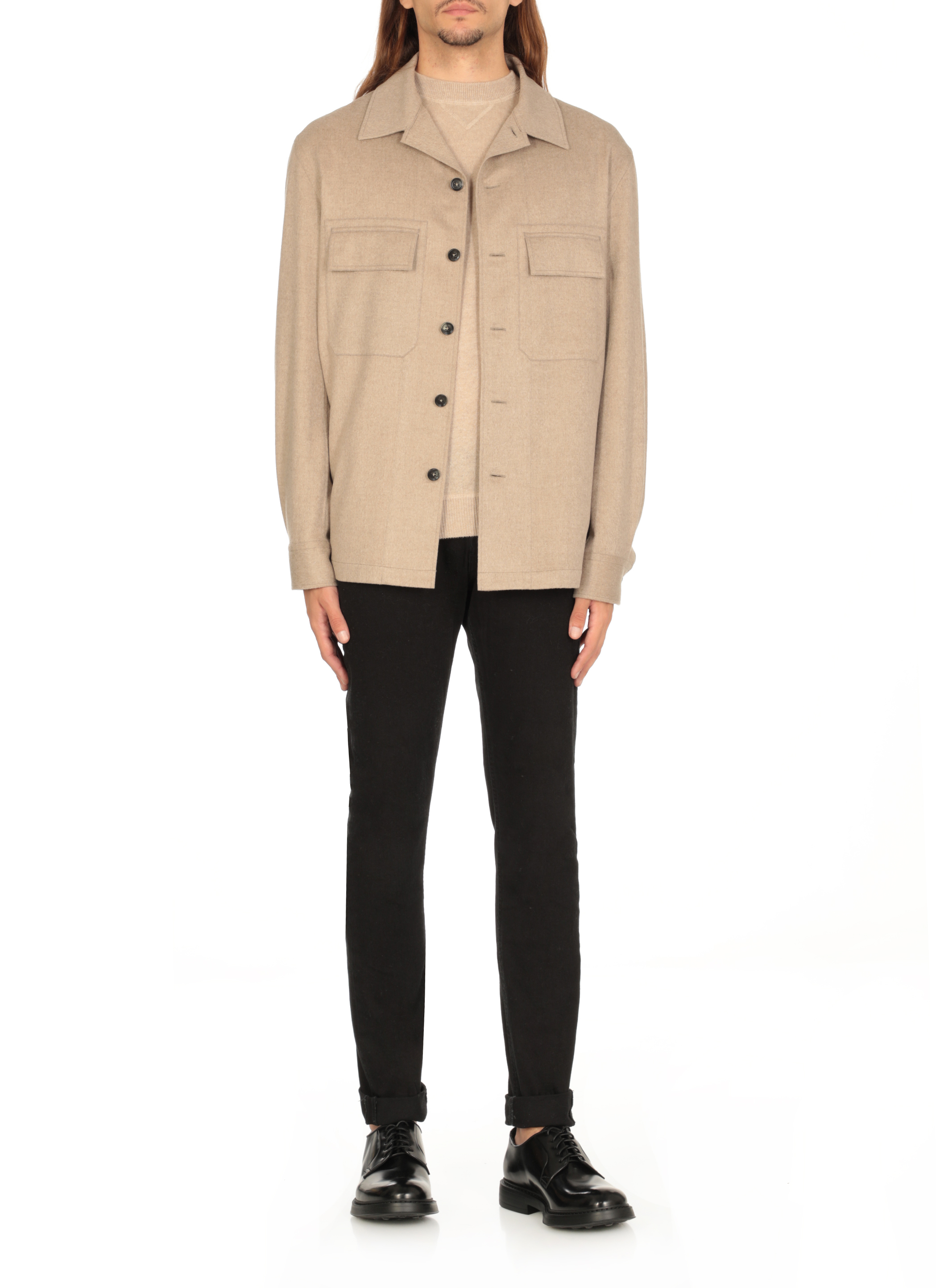 Doucal's Flat shoes Black DU1385BRUXUF007NN00DERBYHORSENEROFDONERO (DOUCAL'S / レースアップ ) | DOUCAL'S (デュカルス)(1)