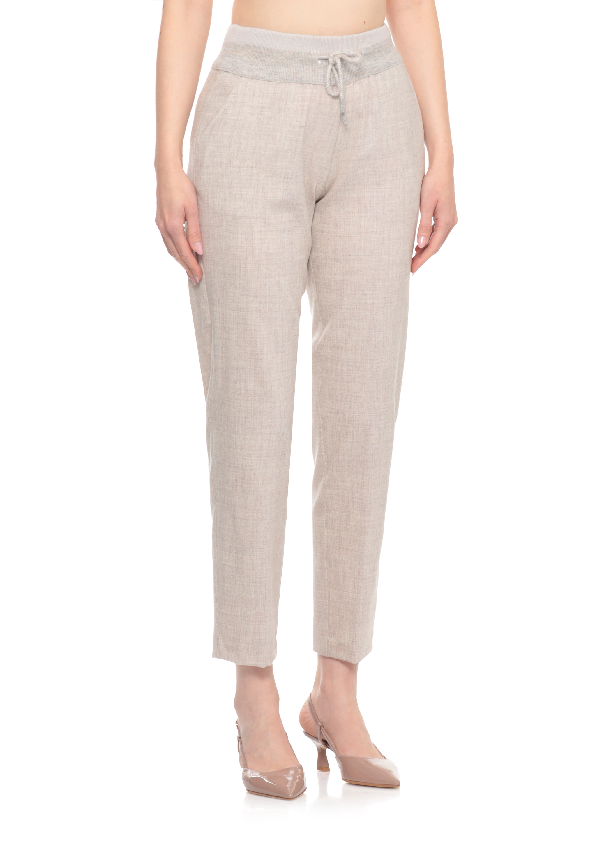 Panicale Trousers Beige D370030PA37D12A0225 (PANICALE / パンツ ) | PANICALE (パニカーレ)(1)