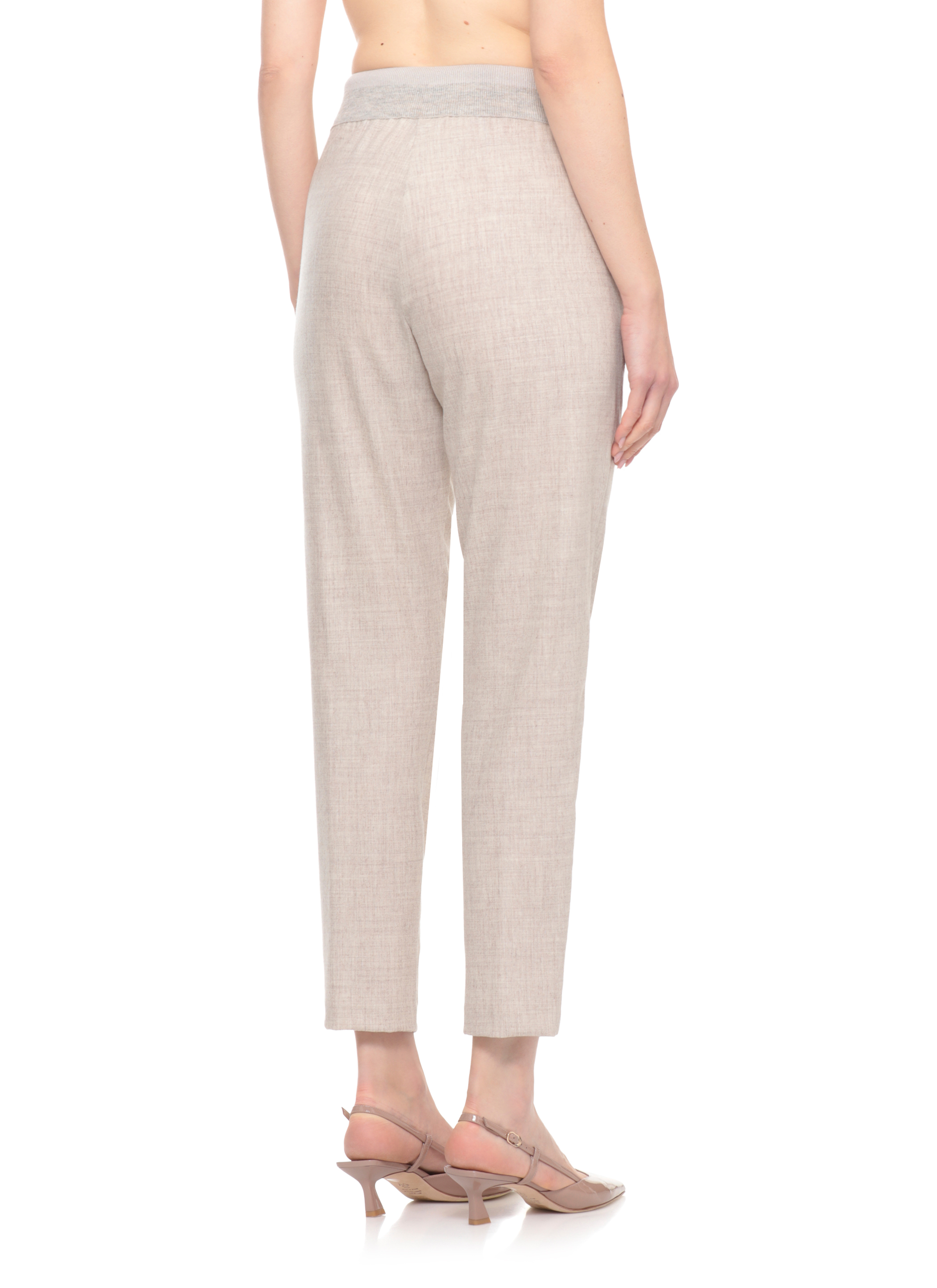 Panicale Trousers Beige D370030PA37D12A0225 (PANICALE / パンツ ) | PANICALE (パニカーレ)(2)