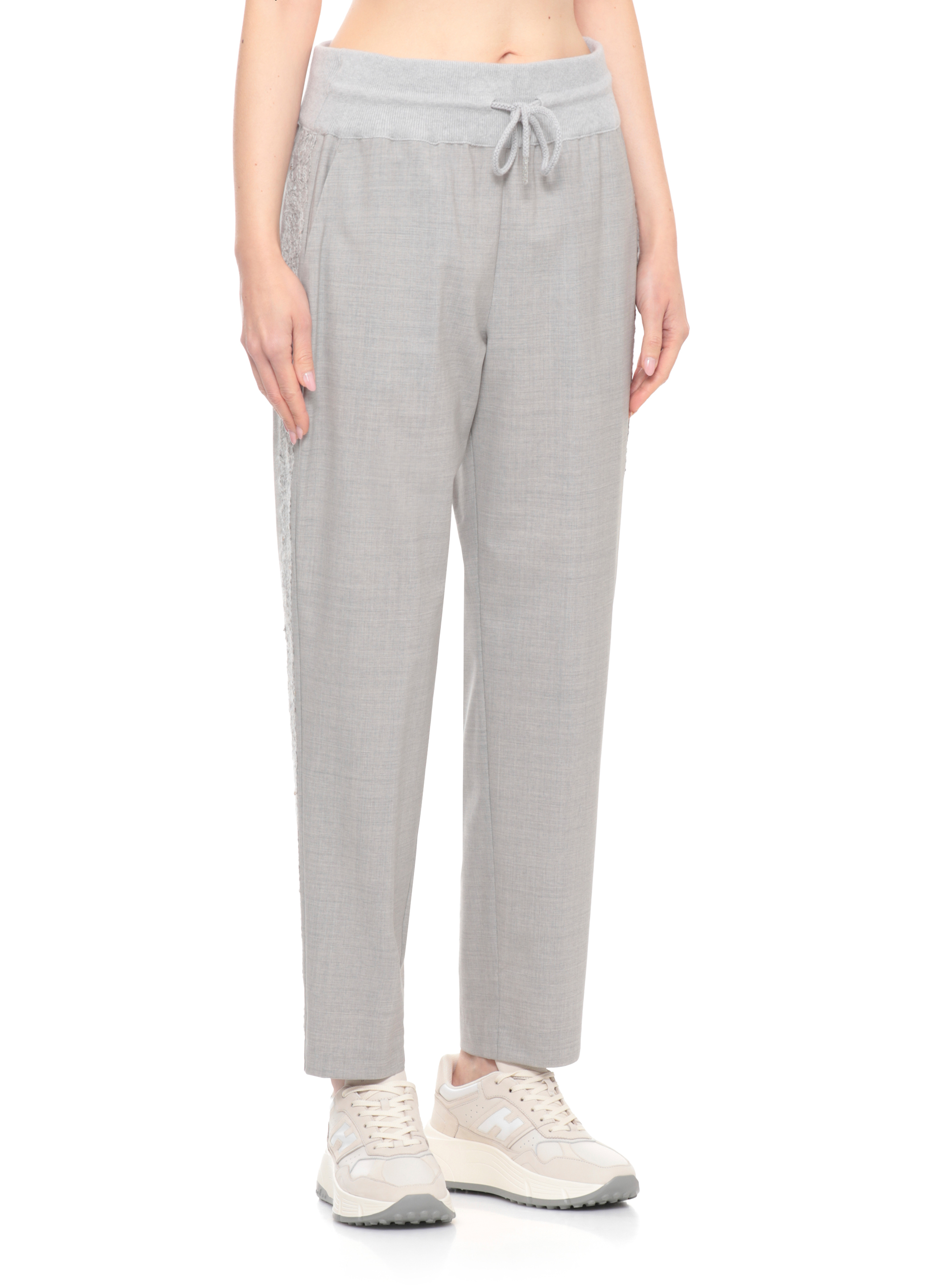 Panicale Trousers Grey D370010PA37D07B0911 (PANICALE / パンツ ) | PANICALE (パニカーレ)(1)