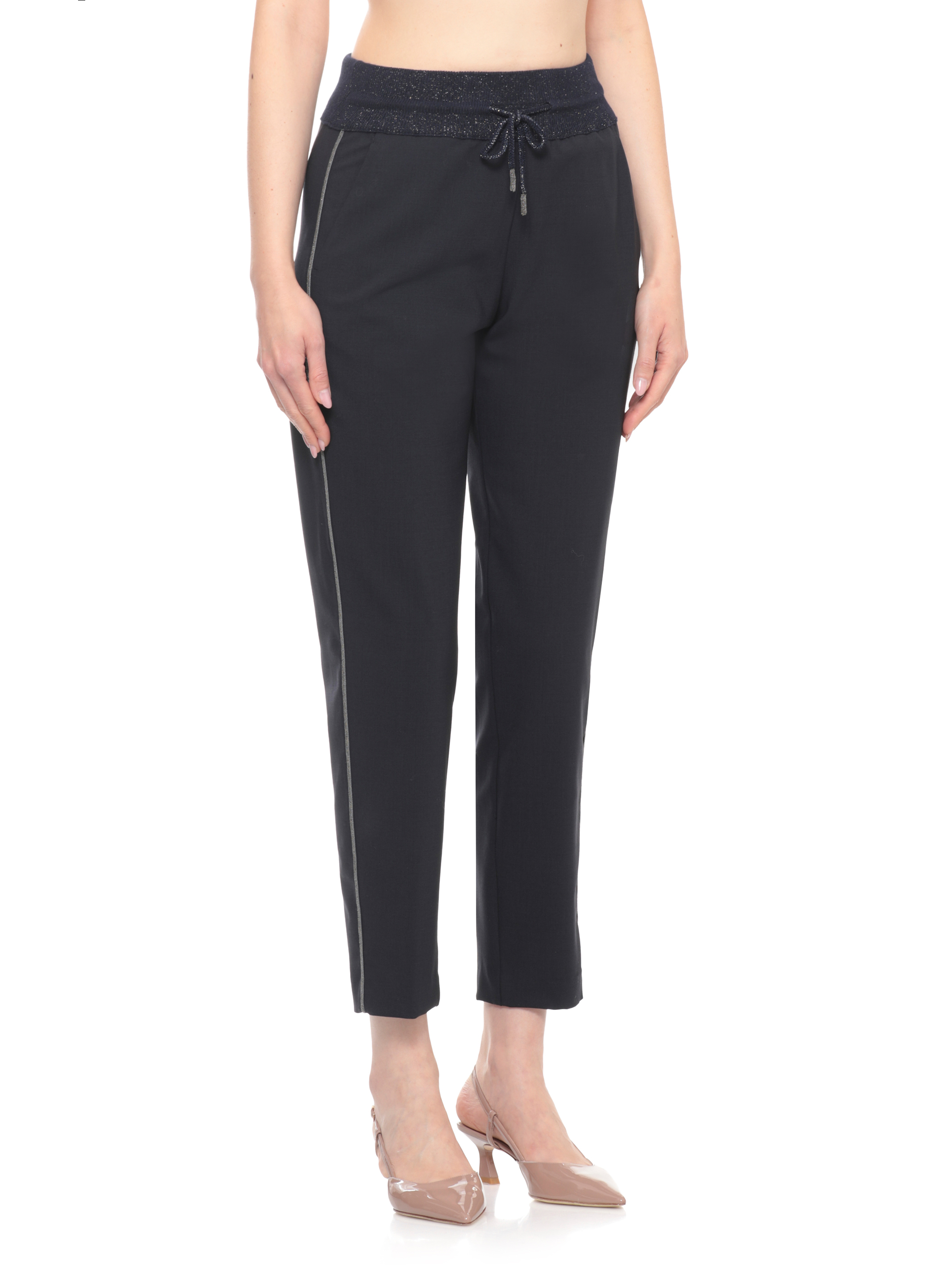 Panicale Trousers Blue D370010PAM37D44A0595 (PANICALE / パンツ ) | PANICALE (パニカーレ)(1)