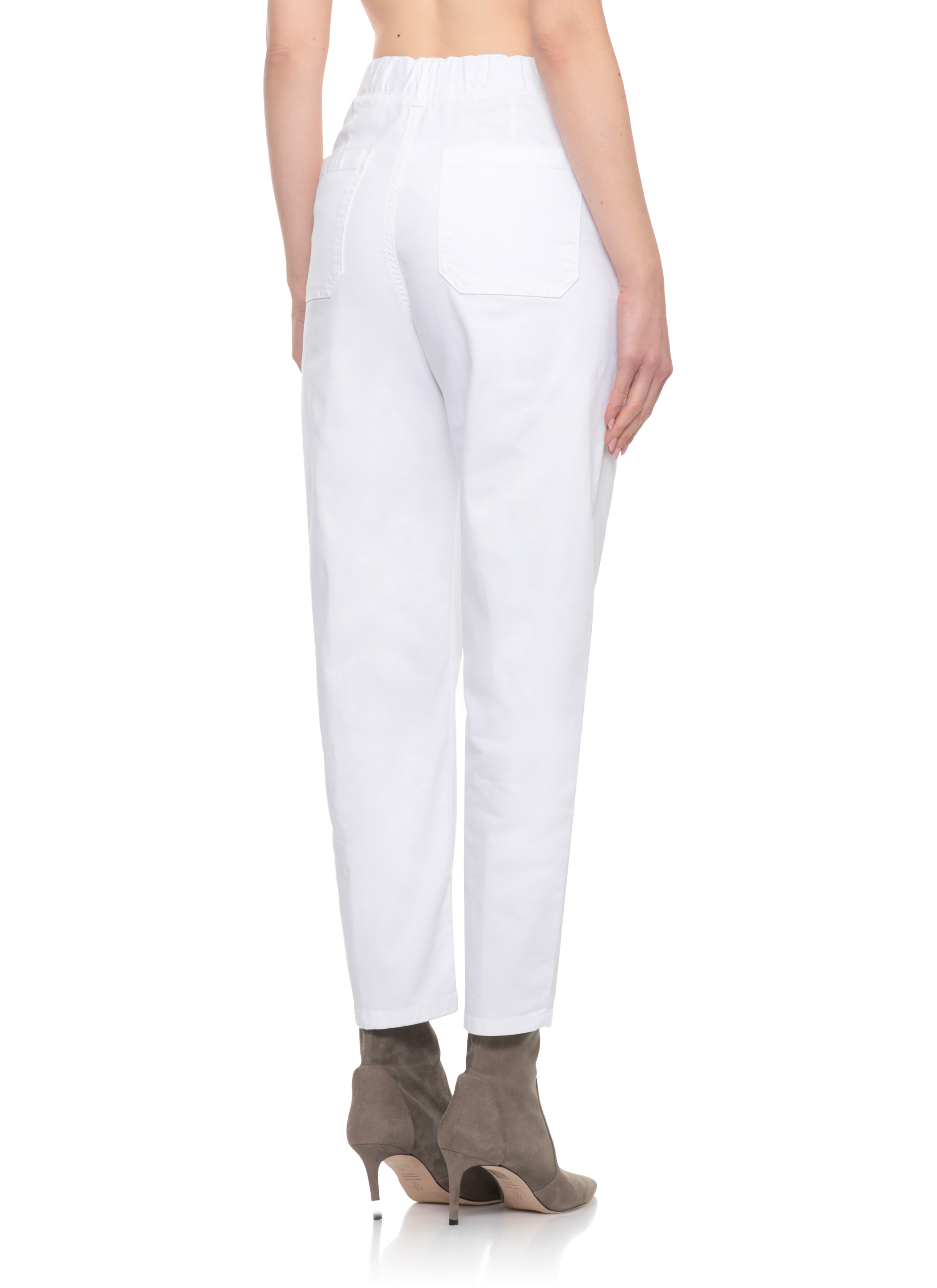 Panicale Trousers White D370052PA37D600100 (PANICALE / パンツ ) | PANICALE (パニカーレ)(2)