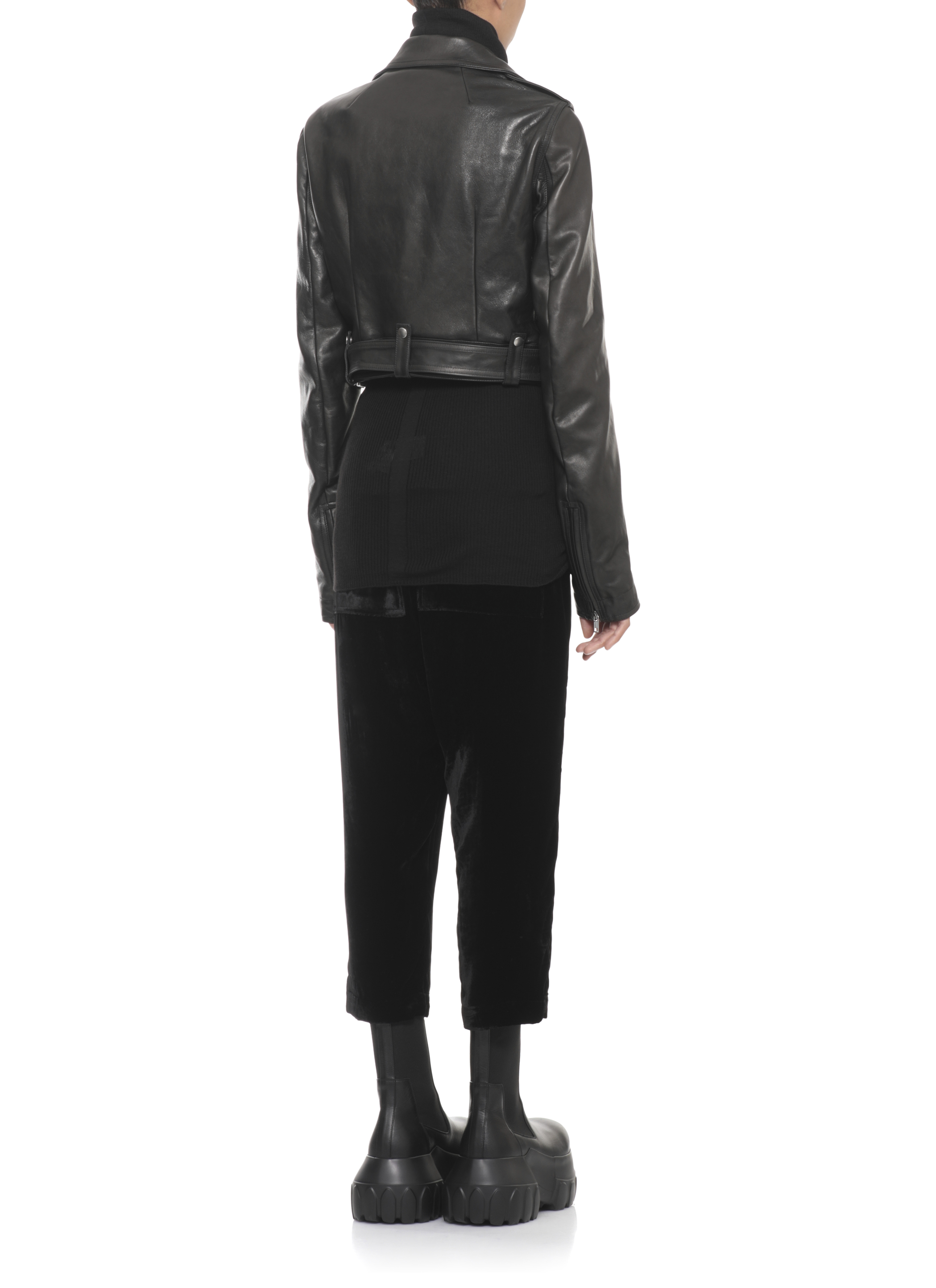 Rick Owens Jackets Black RP02E4766LNV09 (Rick Owens / カジュアルジャケット ) | Rick Owens (リック オウエンス)(2)