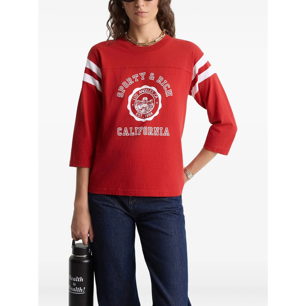 T-shirt Sporty & Rich TO02264508RERUBWH (Sporty & Rich / Tシャツ・カットソー ) | Sporty & Rich (スポーティアンドリッチ)(4)