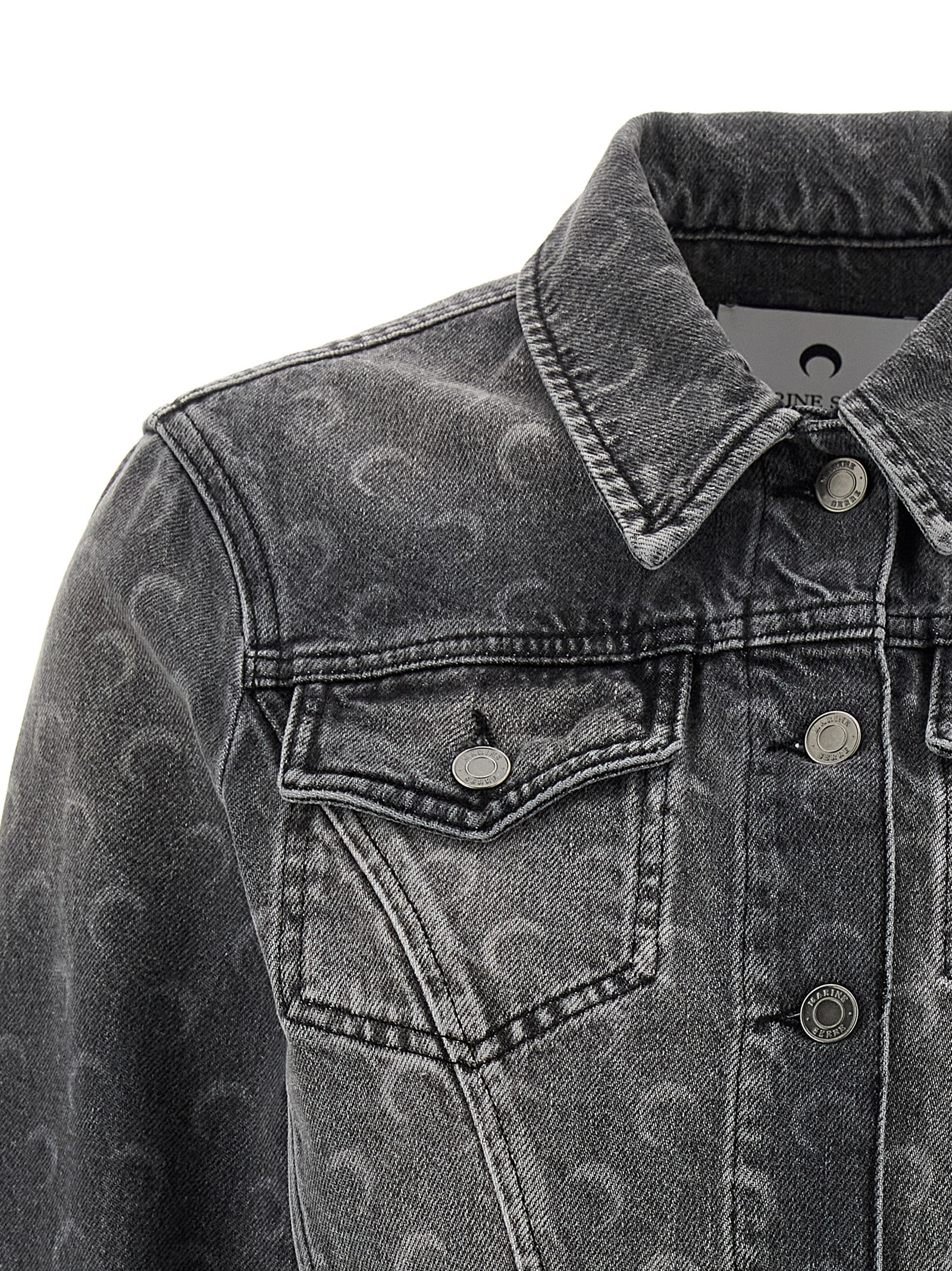 'Moon' jacket WJA041BCDEN0006GR90 (MARINE SERRE / カジュアルジャケット ) | MARINE SERRE (マリーン セル)(2)