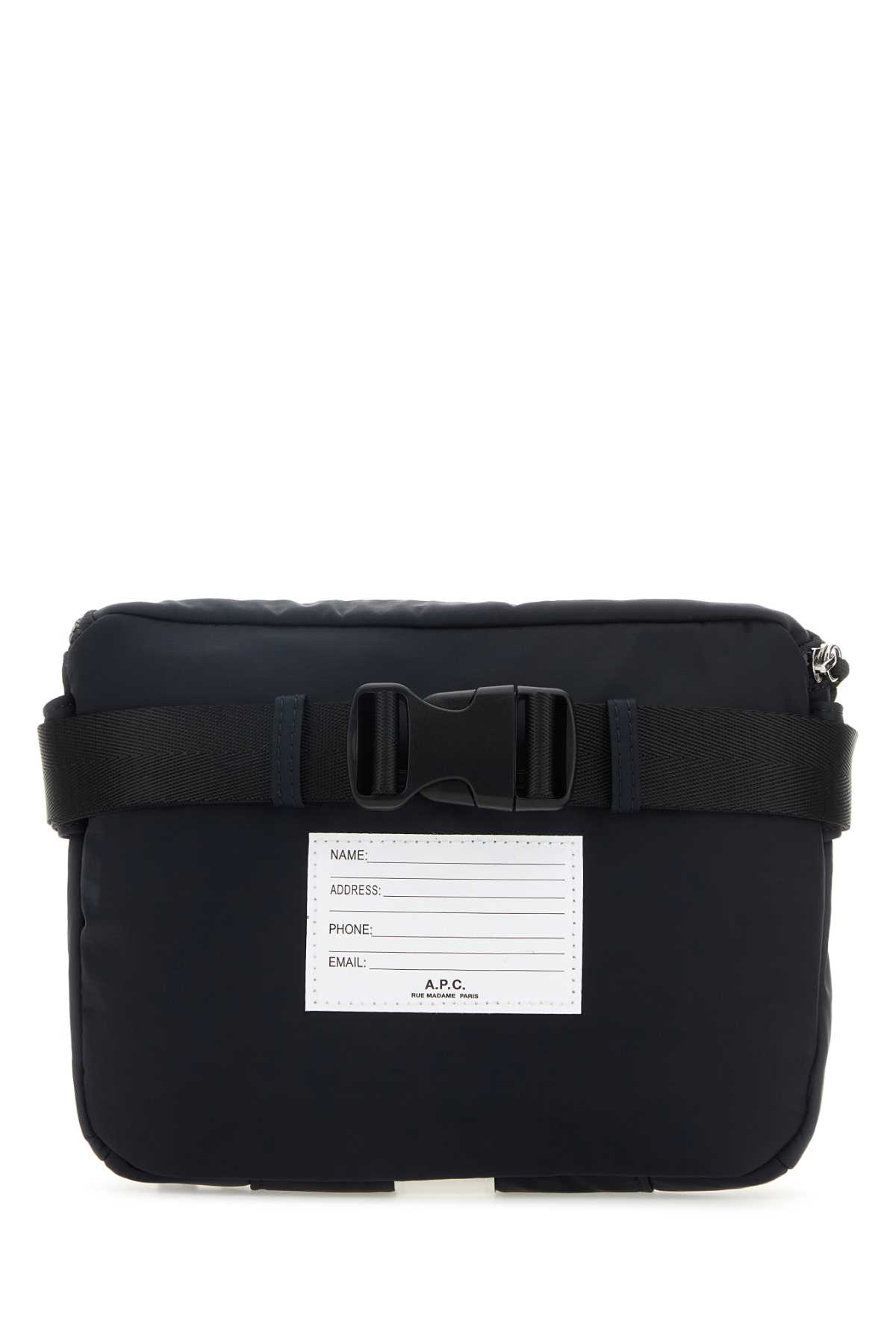 Navy blue canvas Trek belt bag PAAFHH62219IAK (A.P.C. / ハンドバッグ・ショルダーバッグ ) | A.P.C. (アーペーセー)(2)