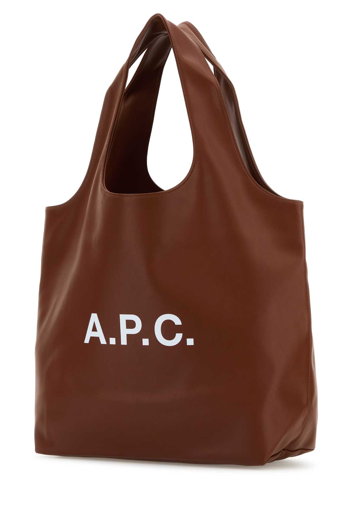Caramel synthetic leather shopping bag PUAATM61565CAD (A.P.C. / トートバッグ ) | A.P.C. (アーペーセー)(1)