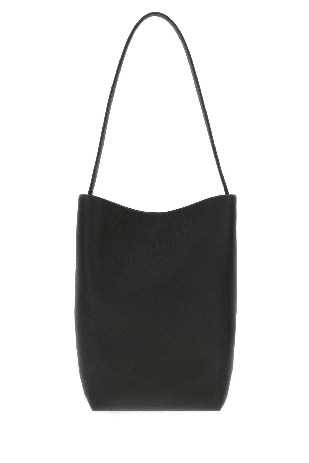 Black leather large N/S Park shopping bag W1313L129DRI (The Row / ハンドバッグ・ショルダーバッグ ) | The Row (ザ・ロウ)(2)