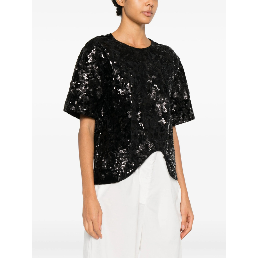 T-shirt Niccolò Pasqualetti T010ONDABLACK (NICCOLÒ PASQUALETTI / シャツ・ブラウス ) | NICCOLÒ PASQUALETTI (ニコロ パスクアレッティ)(1)