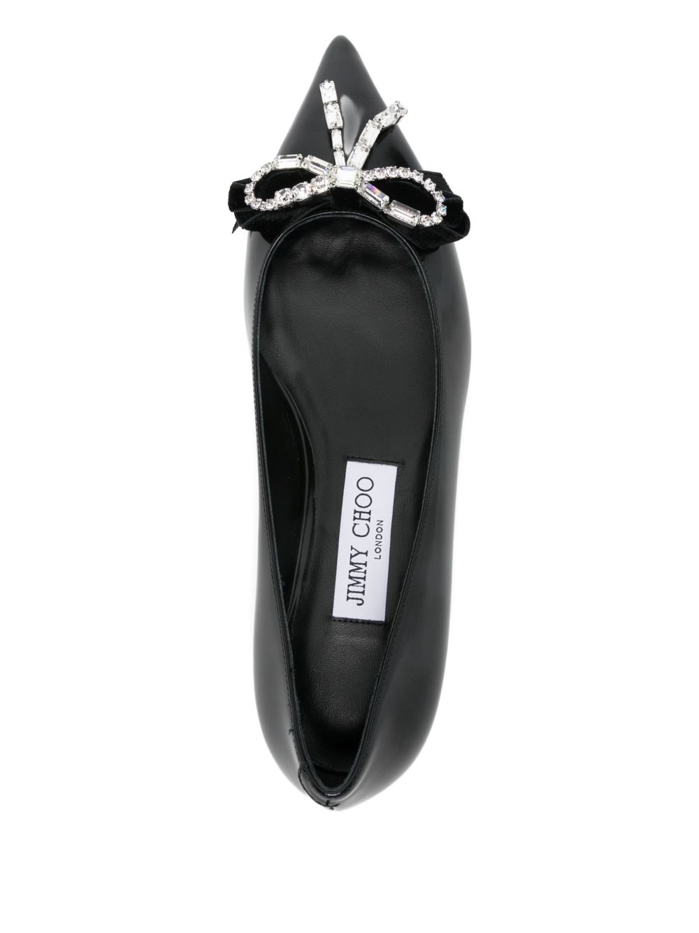 Jimmy Choo Flat shoes Black AURIAFLATBSVBLACKCRYSTAL (JIMMY CHOO / フラットシューズ ) | JIMMY CHOO (ジミー チュウ)(1)
