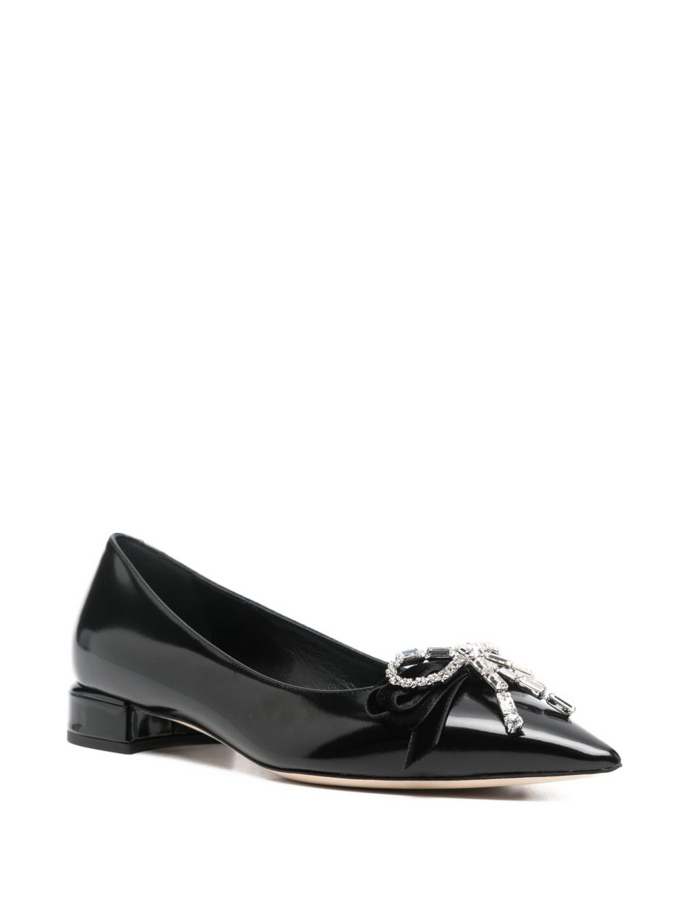 Jimmy Choo Flat shoes Black AURIAFLATBSVBLACKCRYSTAL (JIMMY CHOO / フラットシューズ ) | JIMMY CHOO (ジミー チュウ)(2)