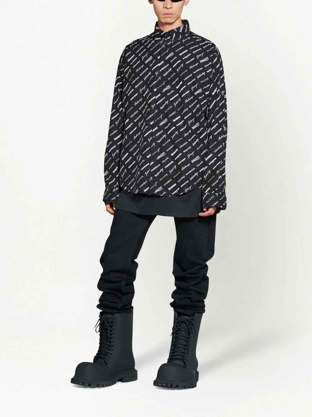 Allover Shirt 662983TNLL18130 (Balenciaga / シャツ・ブラウス ) | Balenciaga (バレンシアガ)(1)