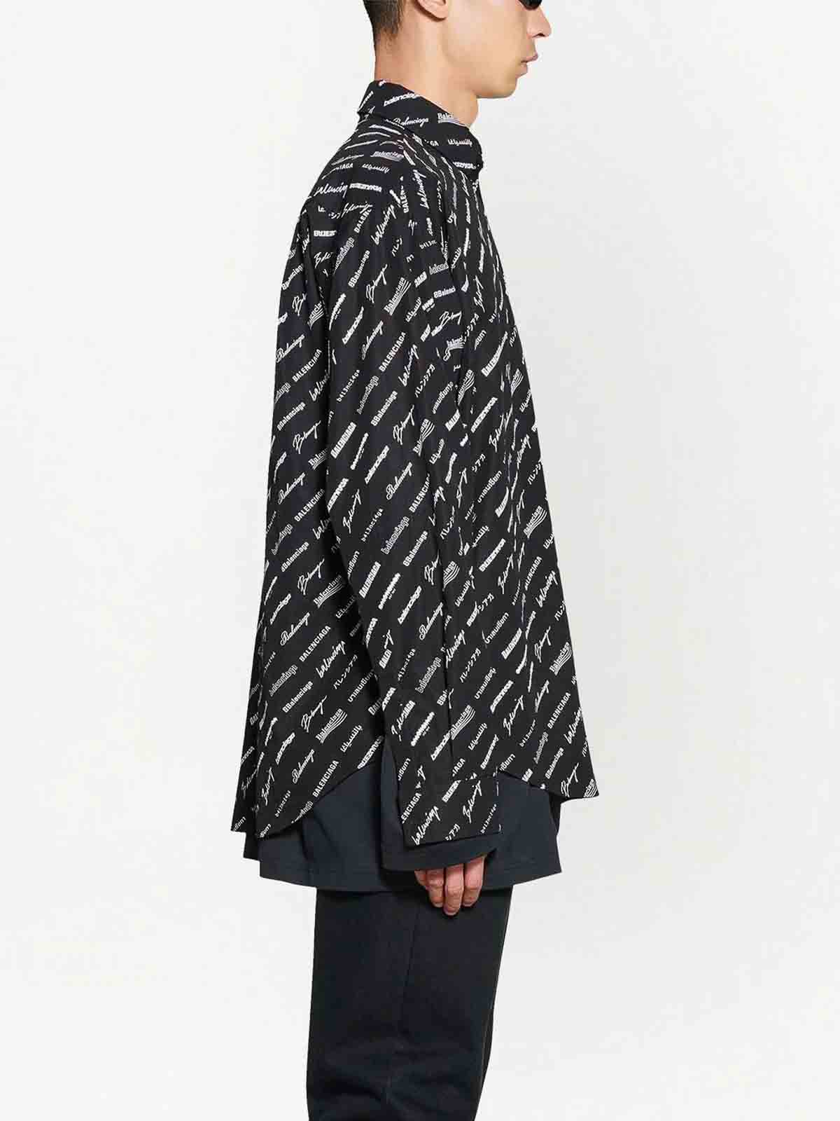 Allover Shirt 662983TNLL18130 (Balenciaga / シャツ・ブラウス ) | Balenciaga (バレンシアガ)(3)