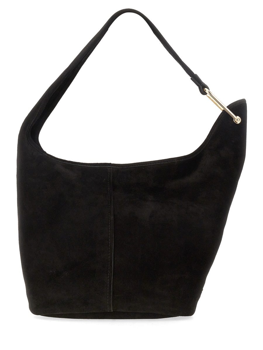 LEATHER HOBO BAG 30F4G2YL6S001BLACK (MICHAEL MICHAEL KORS / ハンドバッグ・ショルダーバッグ ) | MICHAEL MICHAEL KORS (マイケル・マイケル・コース)