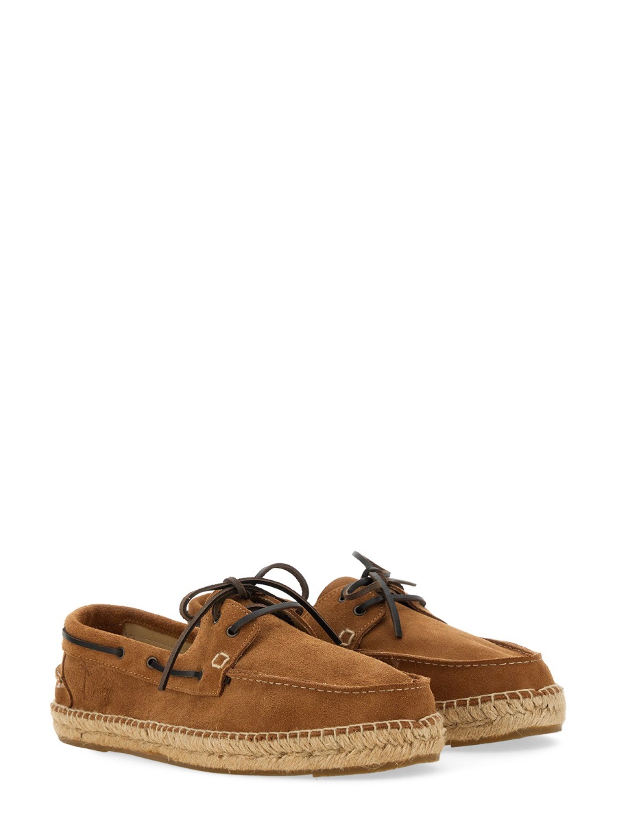 BOAT MOCCASIN R45K0SUEDEBROWNSUGAR (MANEBI / フラットシューズ ) | MANEBI (マネビ)(1)