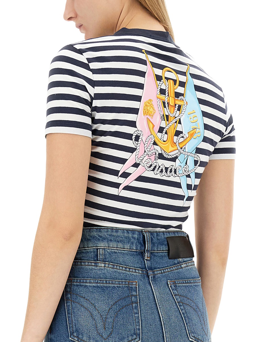 NAUTICAL STRIPE T-SHIRT 10144141A101336WC10 (VERSACE / Tシャツ・カットソー ) | VERSACE (ヴェルサーチェ)(3)