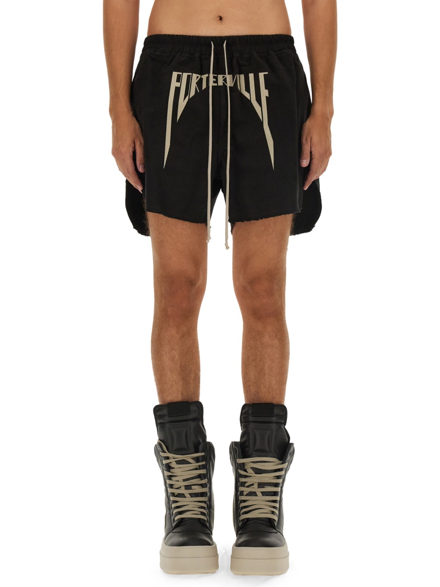 COTTON BERMUDA SHORTS RR02D6304TBEM70908 (Rick Owens / ショートパンツ ) | Rick Owens (リック オウエンス)