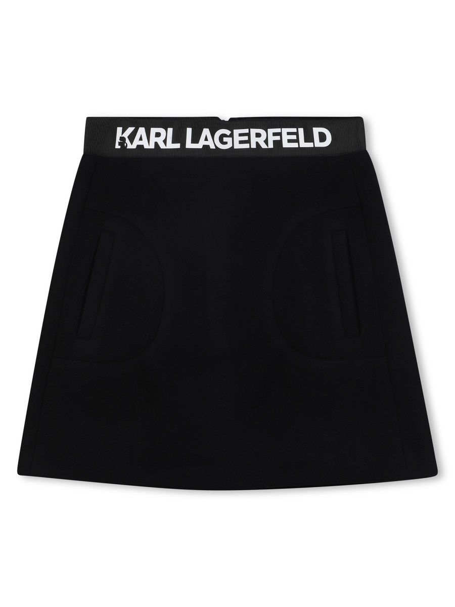 SKIRT WITH LOGO Z30592K09B (KARL LAGERFELD / スカート ) | KARL LAGERFELD (カール・ラガーフェルド)